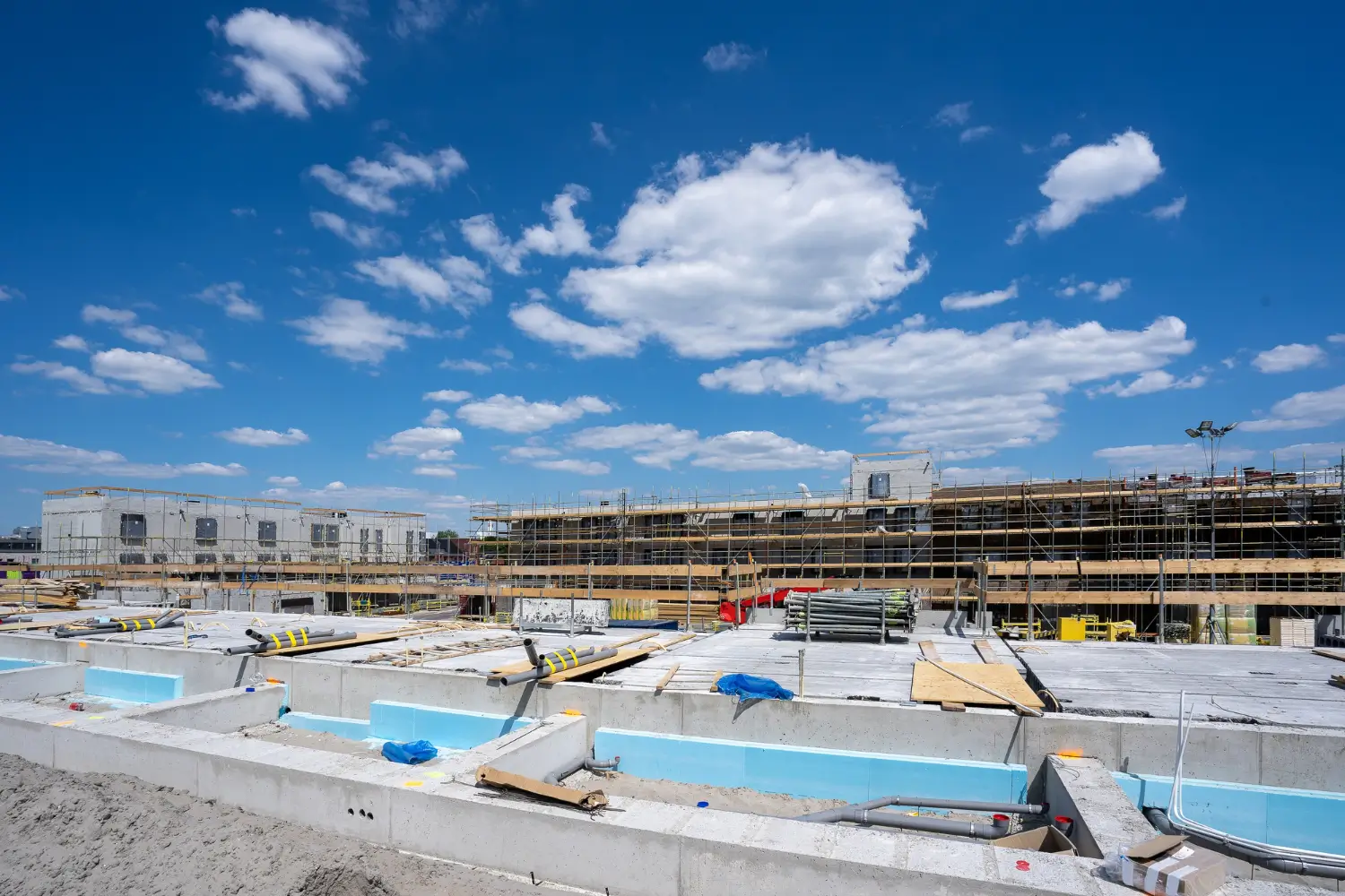 canteiro de obras